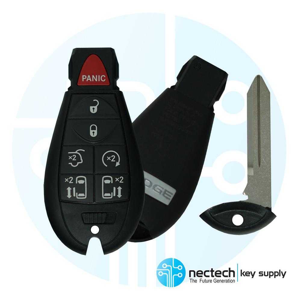 2 Replacement For 2009-2018 2019 Dodge Grand Caravan Remote Key - Foto 3