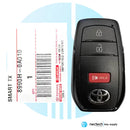 2022-2024 NUEVA llave inteligente OEM Toyota Corolla Cross PN: 8990H-0A010 FCC: HYQ14FBW