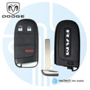 2022-2023 NUEVA llave inteligente Dodge Ram PROMASTER FCC: M3N-40821302 PN: P7FF23LXHAB