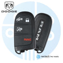 2022-2023 NUEVA llave inteligente Dodge Ram PROMASTER FCC: M3N-40821302 PN: P7FF22LXHAB