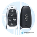 FCC de la llave de proximidad inteligente Hyundai Palisade 2020 - 2021: TQ8-FOB-4F19