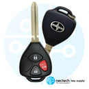 2005 - 2012 NUEVA llave de cabeza remota Scion TC iQ XD 3B FCC: MOZB41TG - 4D67