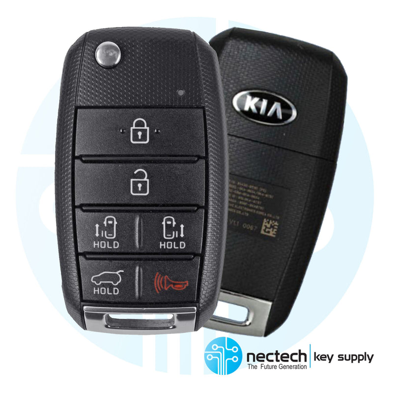 2015 - 2018 NUEVA llave abatible remota Kia Sedona FCC: TQ8-RKE-4F21 / PN: 95430-A9300