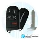 2015 - 2021 NUEVO Chrysler 200 Gen 4 "Tombstone" Llave inteligente 5B FCC: M3M-40821302