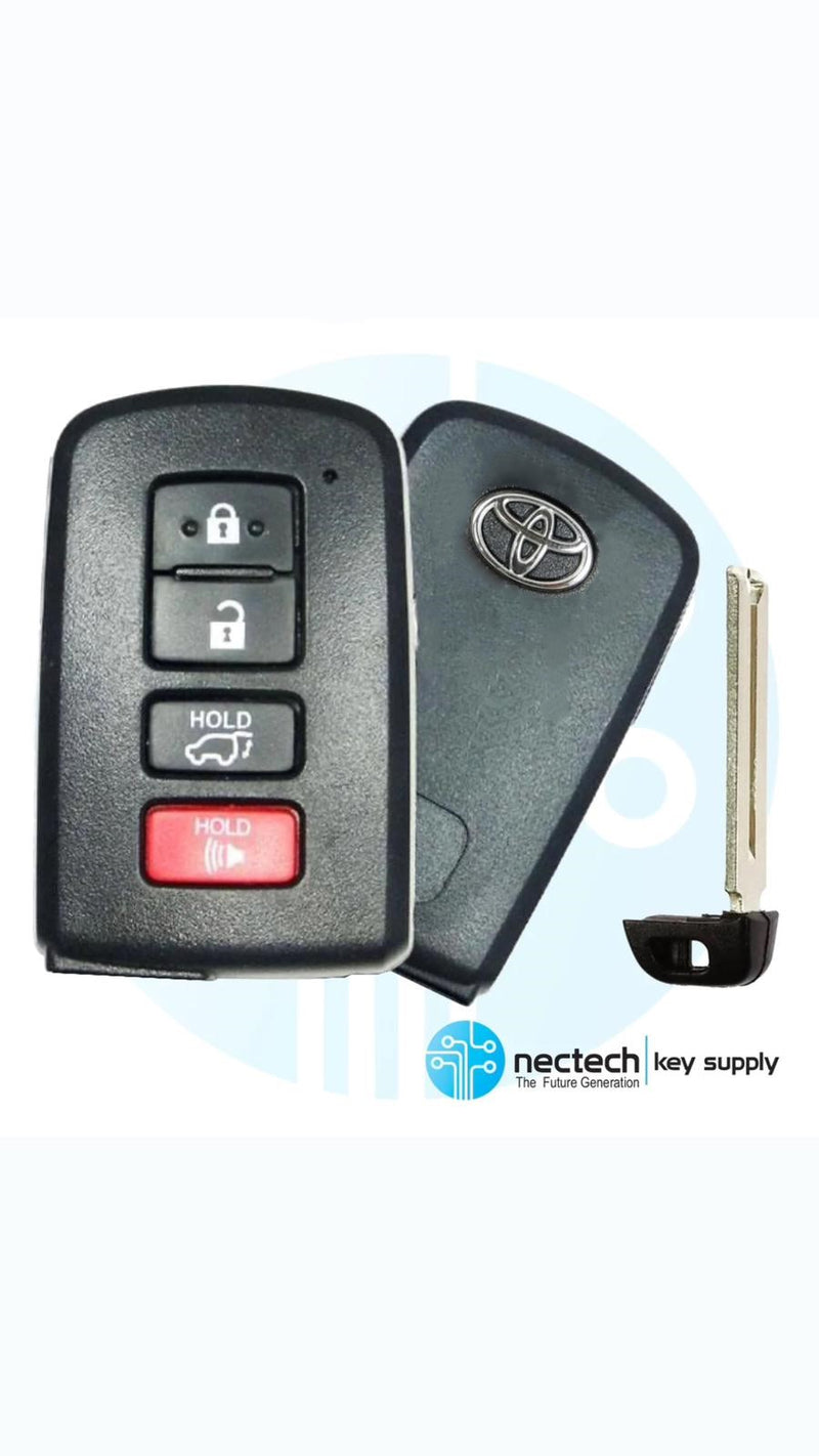 2013 - 2018 Toyota RAV4 Proximity Smart Key FCC: HYQ14FBA - G Board 0020