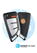 Xhorse - Estilo cuchillo / Control remoto universal de 4 botones / Llave inteligente para herramienta de llave VVDI