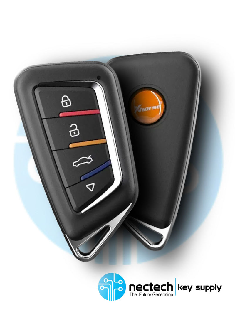 Llave remota inteligente universal Xhorse Estilo cuchillo 4 botones XSKF30EN 