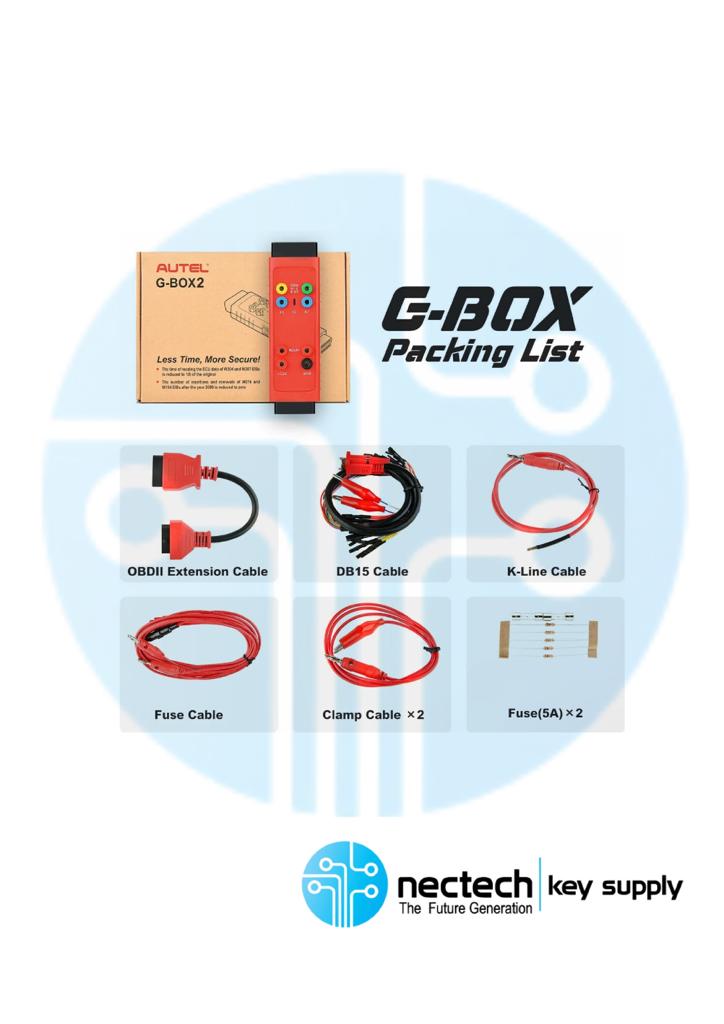 GBOXAutel G BOX2 - Mercedes Benz & BMW Adapter For Autel