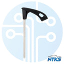 2021 - 2022 Inserto de hoja de llave de emergencia HU100 para Chevrolet GMC