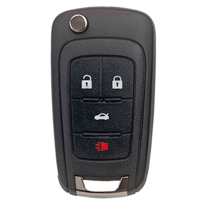 2010 - 2019 después de M Chevrolet Camaro Cruze Malibu Equinox Llave abatible remota FCC: OHT01060512 PN:13501913 Sin PEPS