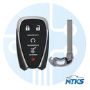 2017 - 2021 Chevrolet Equinox Llave de proximidad inteligente FCC: HYQ4AA PN: 13584498