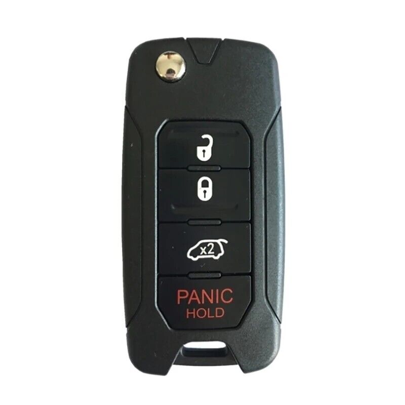 FCC de llave abatible remota para Jeep Renegade 2015 - 2018 en popa: 2ADFTFI5AM433TX - 4B - 434Mhz