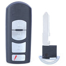 2009 - 2013 AFT Mazda 6 Llave de proximidad inteligente FCC: KR55WK49383
