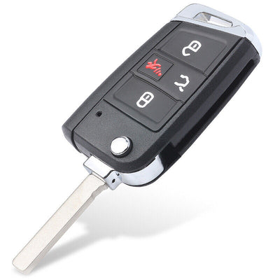 2018-2021 Volkswagen 4-B Flip Key PN: 5G6 959 752 BM  FCC: NBGFS125C1 / PROX / MQB / 315 MHz (AFTERMARKET)