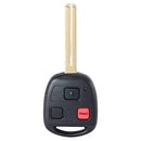 1998-2005 AFT Lexus Llave de cabeza remota de 3 botones FCC: Chip HYQ1512V 4C