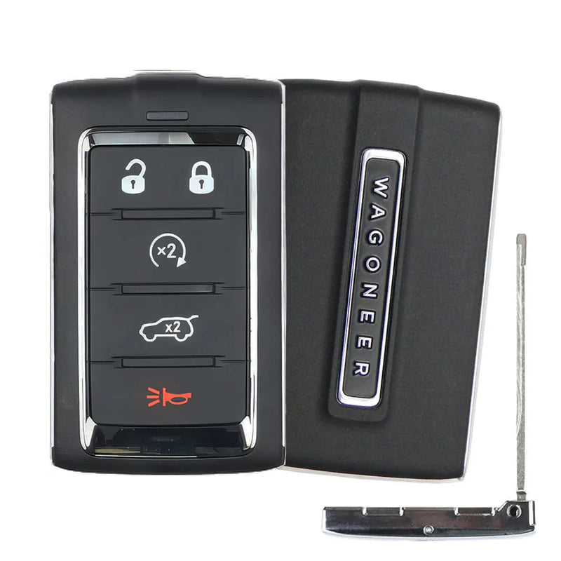 2021-2023 NUEVA llave inteligente Jeep Wagoneer de 5 botones / PN: 68377534AB