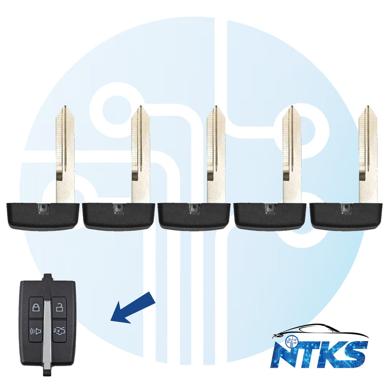2009 - 2012 Ford Lincoln Emergency Key
