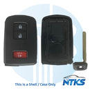 2012-2020 SHELL for Toyota  Smart Key for HYQ14FBA / 3-Buttons