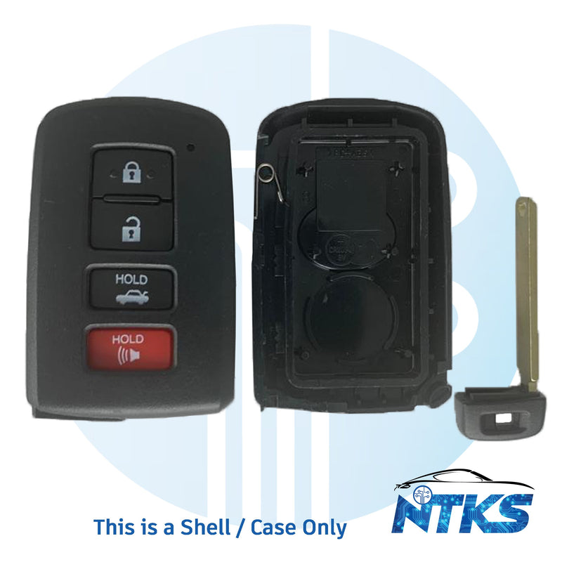 2012-2020 CARCASA DE LLAVE INTELIGENTE Toyota Avalon - Camry - Corolla FCC:HYQ14FBA / 4-B Trunk (AFTERMARKET)