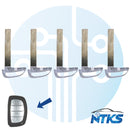 2017 - 2019 Hyundai Ioniq Llave de emergencia con hoja de alta seguridad