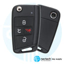 Llave abatible remota Volkswagen 2018-2020 (acceso cómodo) FCC ID: NBGFS125C1