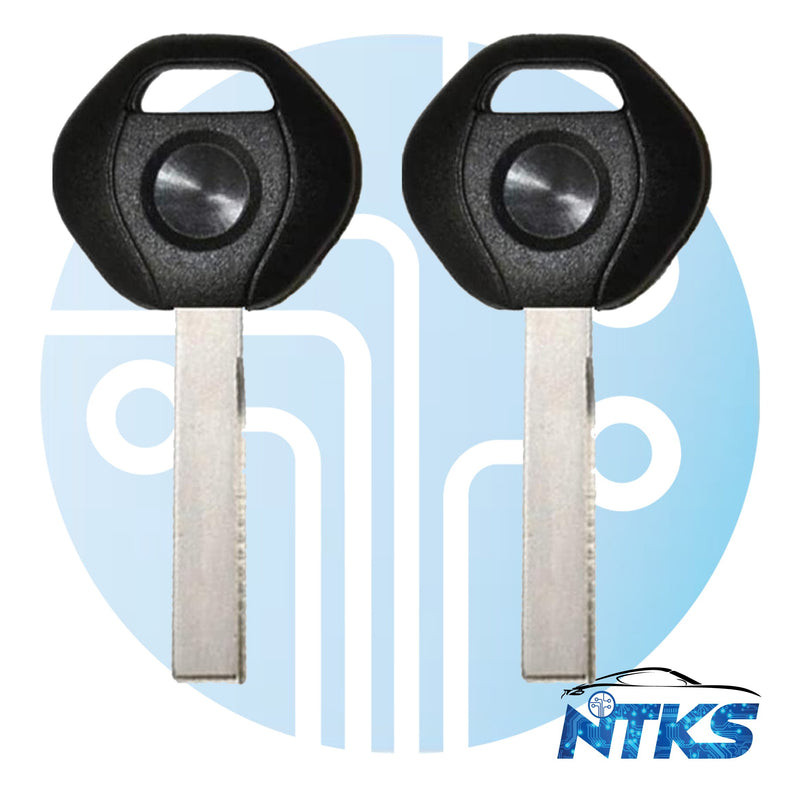 2000 - 2009 Llave transpondedora para BMW - HU58 / Chip ID44 (2 pistas)
