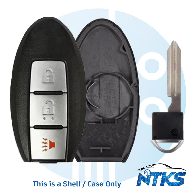 2009 - 2013 SHELL para llave de proximidad inteligente Nissan Infiniti para KR55WK49622 / KR55WK48903- 3 botones