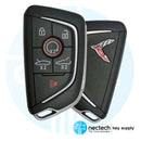 2020 - 2022 Chevrolet Corvette C8 Llave de proximidad inteligente 6B (logotipo cromado) FCC: YG0G20TB1