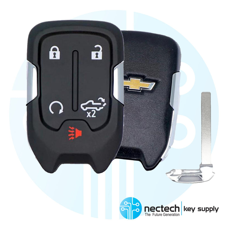 FCC de la llave de proximidad inteligente Chevrolet Silverado 2019 - 2021: HYQ1EA / 433Mhz