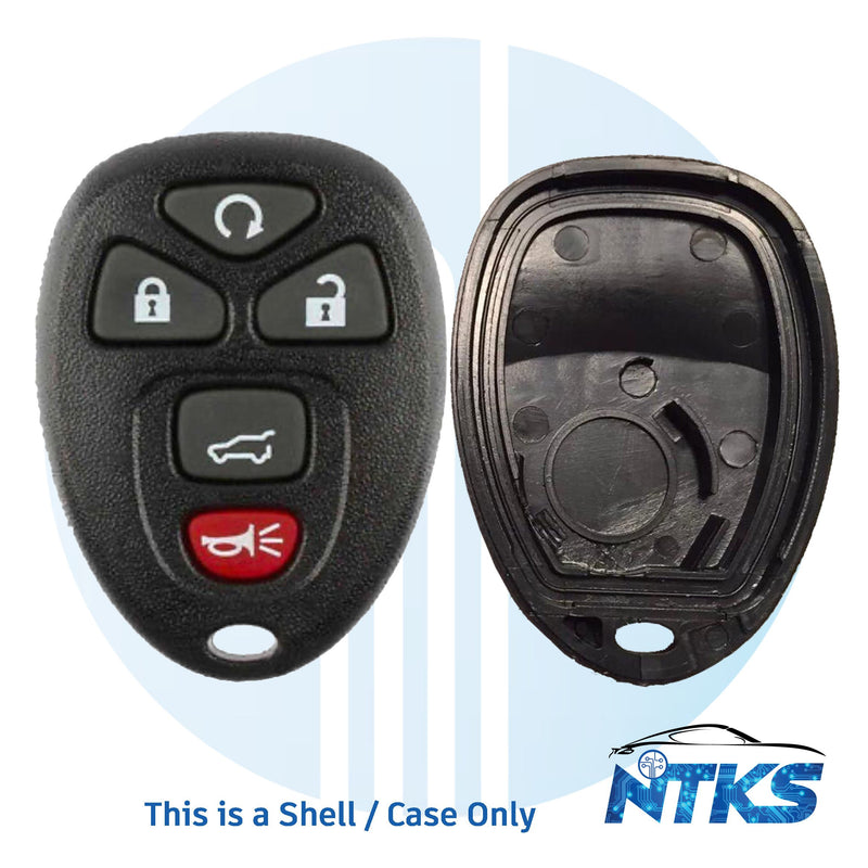 2007 - 2017 SHELL for Chevrolet GMC Cadillac Remote Control OUC60221 / OUC60270 / 5-Buttons