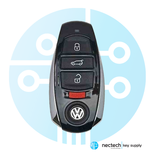 Volkswagen Touareg 2011-2017/llave inteligente de 4 botones/PN: 7P6-959-754/IYZVWTOUA/315 Mhz (renovación OEM)