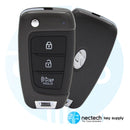 Llave abatible remota Hyundai Venue 2020-2021 FCC: SY5FD1GRGE03 / PN: 95430-K2500