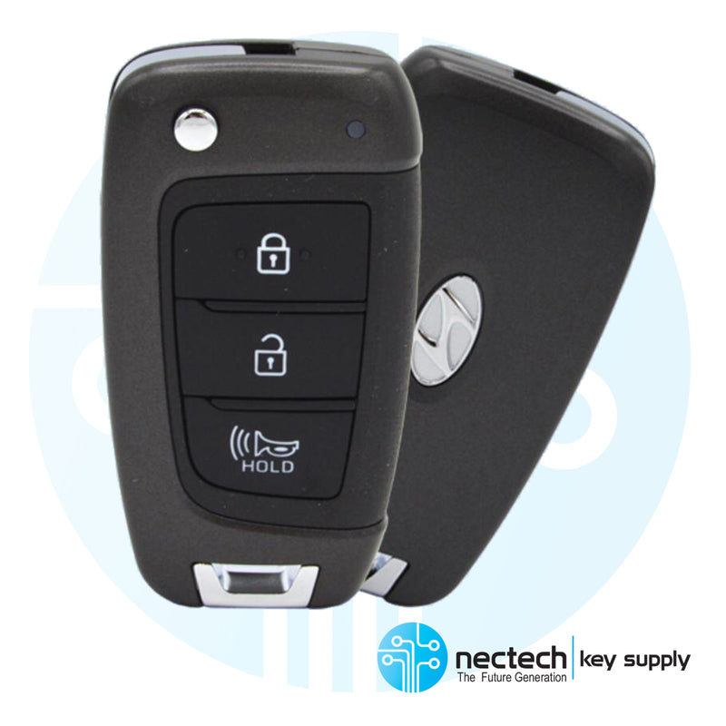 2018 - 2023 Hyundai Santa Fe Remote Flip Key 3B / PN: 95430-S2200 / TQ8-RKE-4F41 (With Transponder)