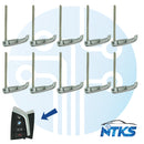 Hoja de llave de emergencia HU92 para BMW Serie X5 X6 2014-2016