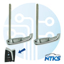 Hoja de llave de emergencia HU92 para BMW Serie X5 X6 2014-2016