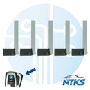 2015-2018 BMW i3 i8 Hoja de llave de emergencia HU100R