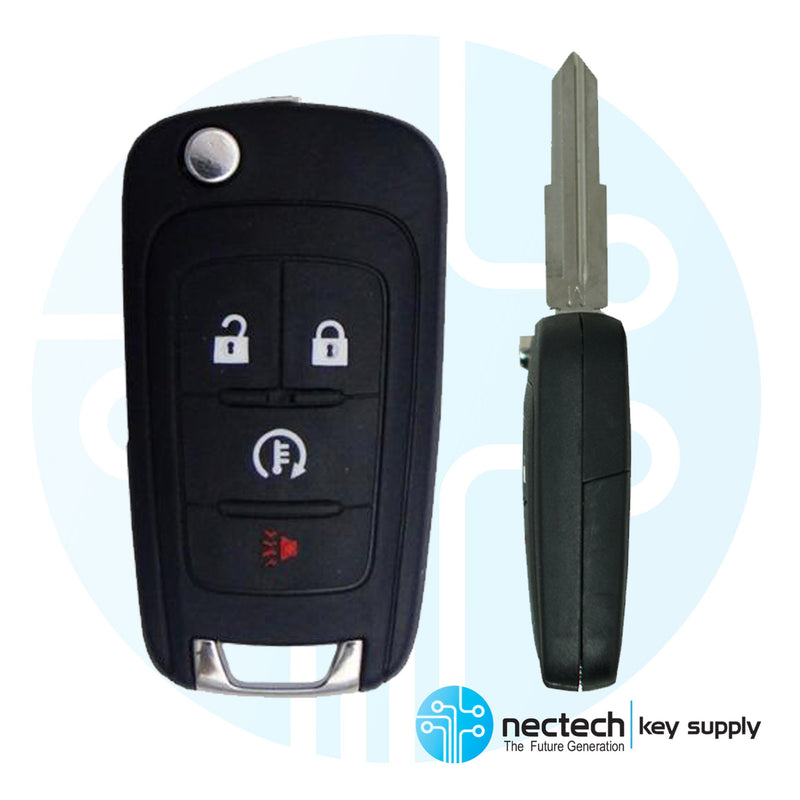 2014 - 2016 Chevrolet Spark EV Llave abatible remota FCC: A2GM3AFUS04