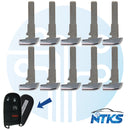 2015 - 2018 Jeep Fiat Llave de emergencia con hoja de alta seguridad