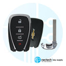 2021 - 2022 Chevrolet Camaro Malibu Llave de proximidad inteligente 4B FCC: HYQ4ES