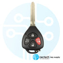 2009 - 2016 Toyota Venza llave principal remota 4-B GQ4-29T - chip G