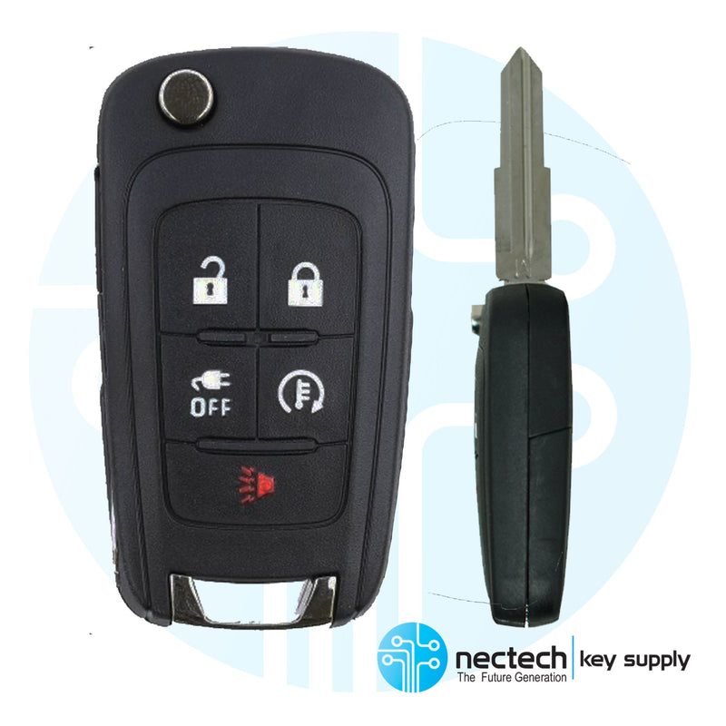 Llave abatible remota para Chevrolet Spark EV 2014-2016 FCC: A2GM3AFUS04