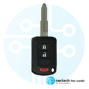 2018-2020 Mitsubishi Eclipse Cross Llave de cabeza remota FCC: OUCJ166N