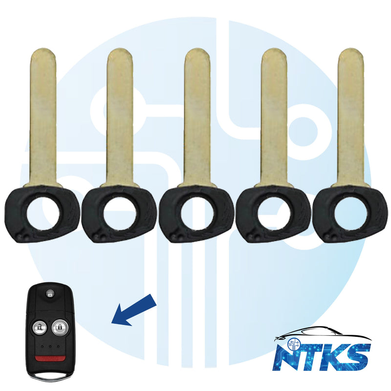 2007 - 2013 Acura Emergency Flip Key Blade HO01 Without Chip