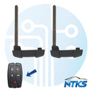 2006 -2012 Land Rover LR2 Hoja de llave de emergencia HU101