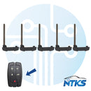 2006 -2012 Land Rover LR2 Hoja de llave de emergencia HU101