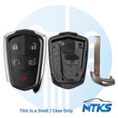 2015 - 2019 CARCASA para Cadillac Smart Key Coche de 5 botones