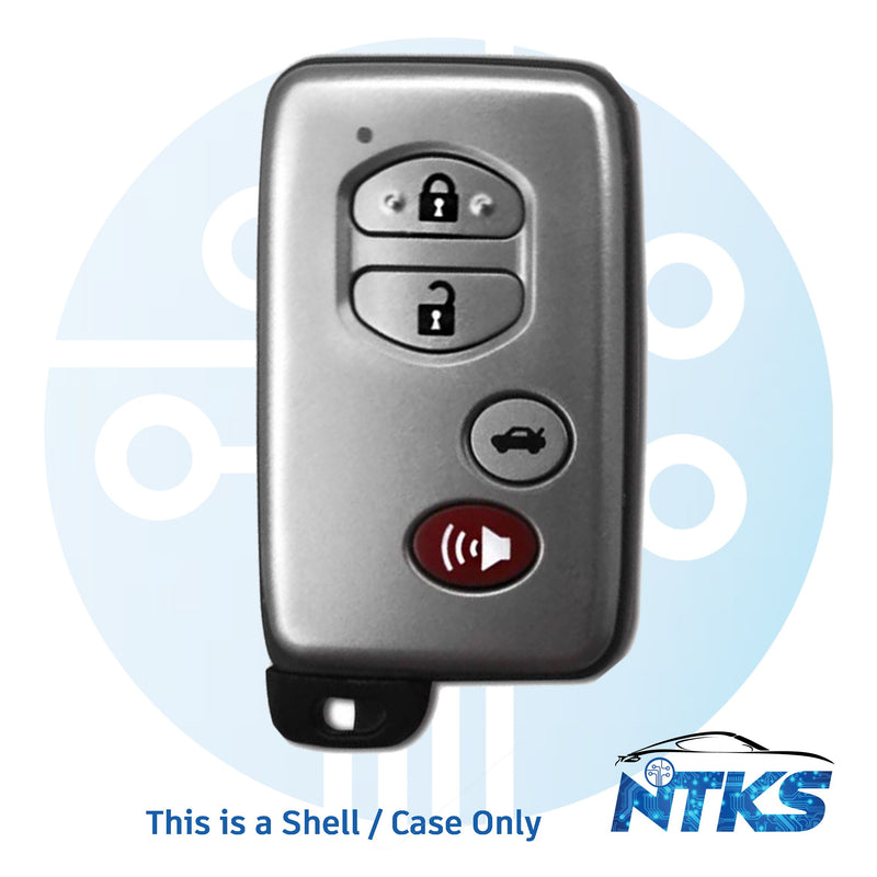 2009 - 2014 CARCASA para Toyota Smart Key para HYQ14AAB, HYQ14AEM, HYQ14AEM 4 botones