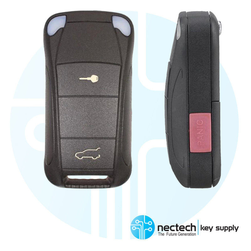 2004 - 2010 Porsche Cayenne Remote Flip Key FCC: KR55WK45022