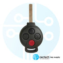 2008 - 2015 Mercedes Smart Fortwo Remote Head Key FCC ID: KR55WK45144