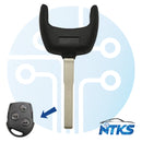 Hoja de llave de cabeza remota para Ford Fiesta 2011 - 2018 HU101